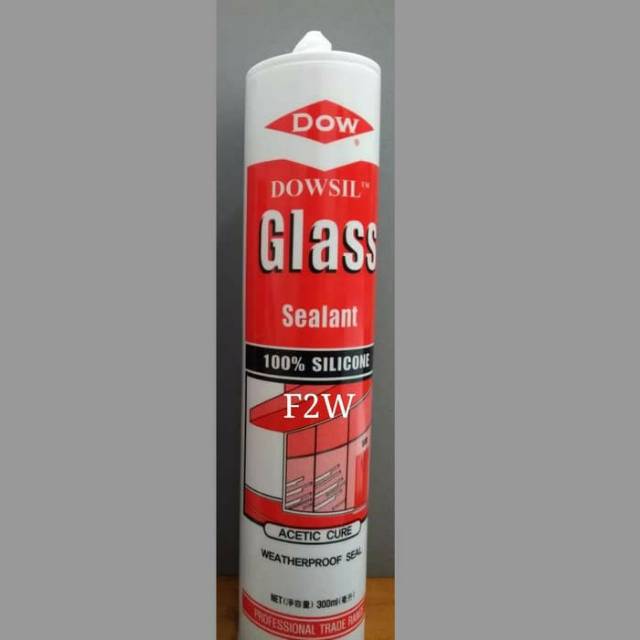 LEM KACA SILIKON DOWSIL ASAM DOWSIL GLASS SEALANT ACETIC CURE