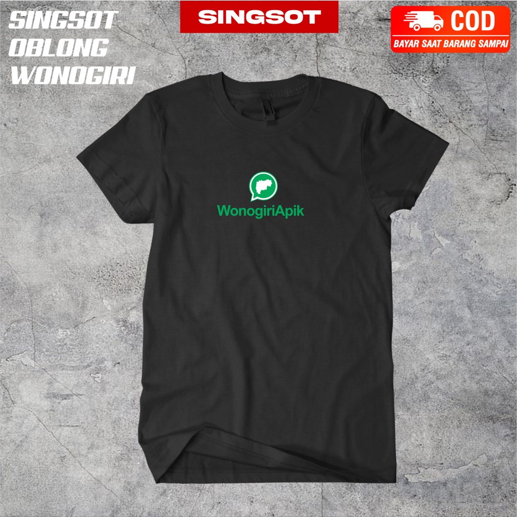 KAOS WONOGIRI KAOS KHAS WONOGIRI BAJU WONOGIRI APIK