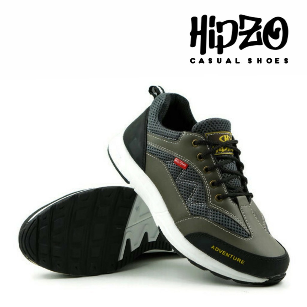 SEPATU PRIA FORMAL SNEAKERS CASUAL PESTA KERJA SEKOLAH WARNA HITAM BLACK LAKI LAKI COWOK KASUAL ORIGINAL HIPZO M-039 SEPATU COWOK KEREN CASUAL FORMAL SANTAI