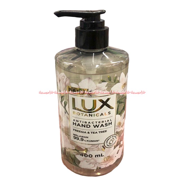 Lux Botanicals 400ml Antibacterial Hand Wash Sabun Cuci Tangan Luxs Gardenia &amp; Honey Fressia Tea Time Melawan Kuman 400 ml