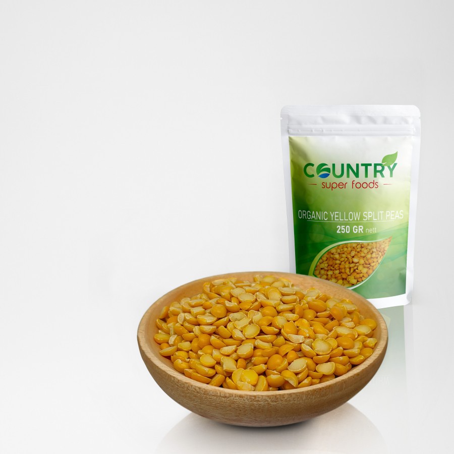 

[ 250 gr ] - Organic Yellow Split Peas | Kacang Polong Kuning Belah