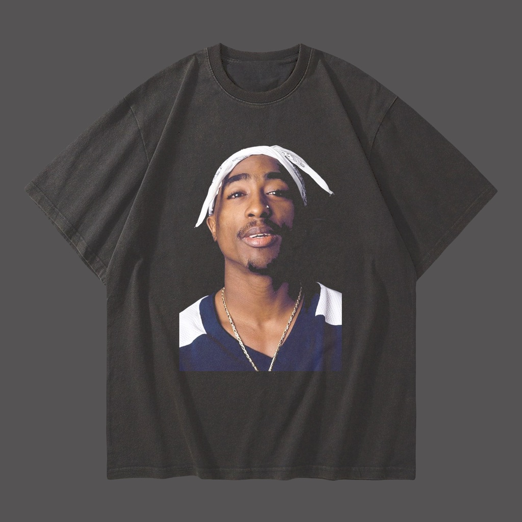 FACE BOX 2PAC VINTAGE OVERSIZED T-SHIRT