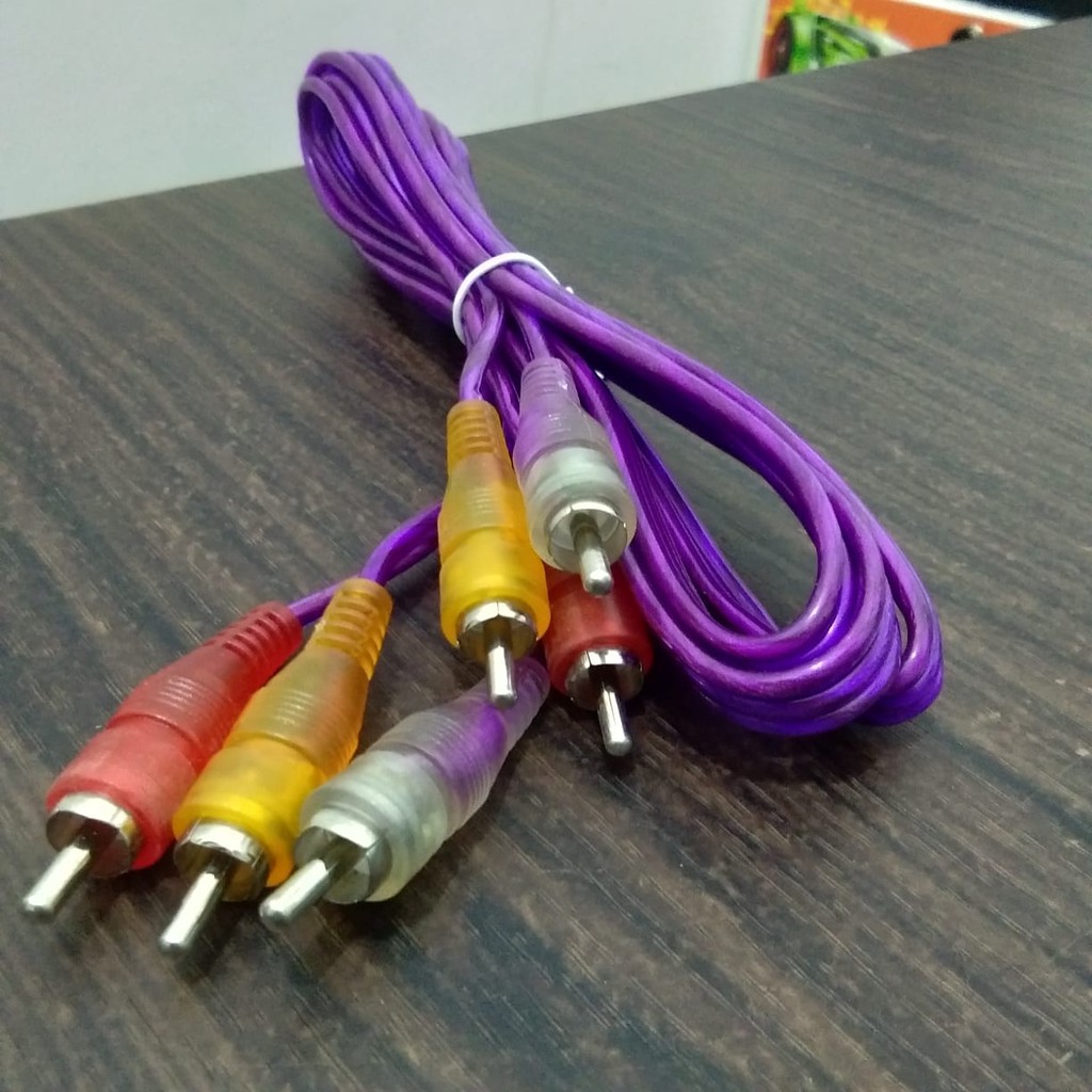 Kabel RCA 3 3 1m