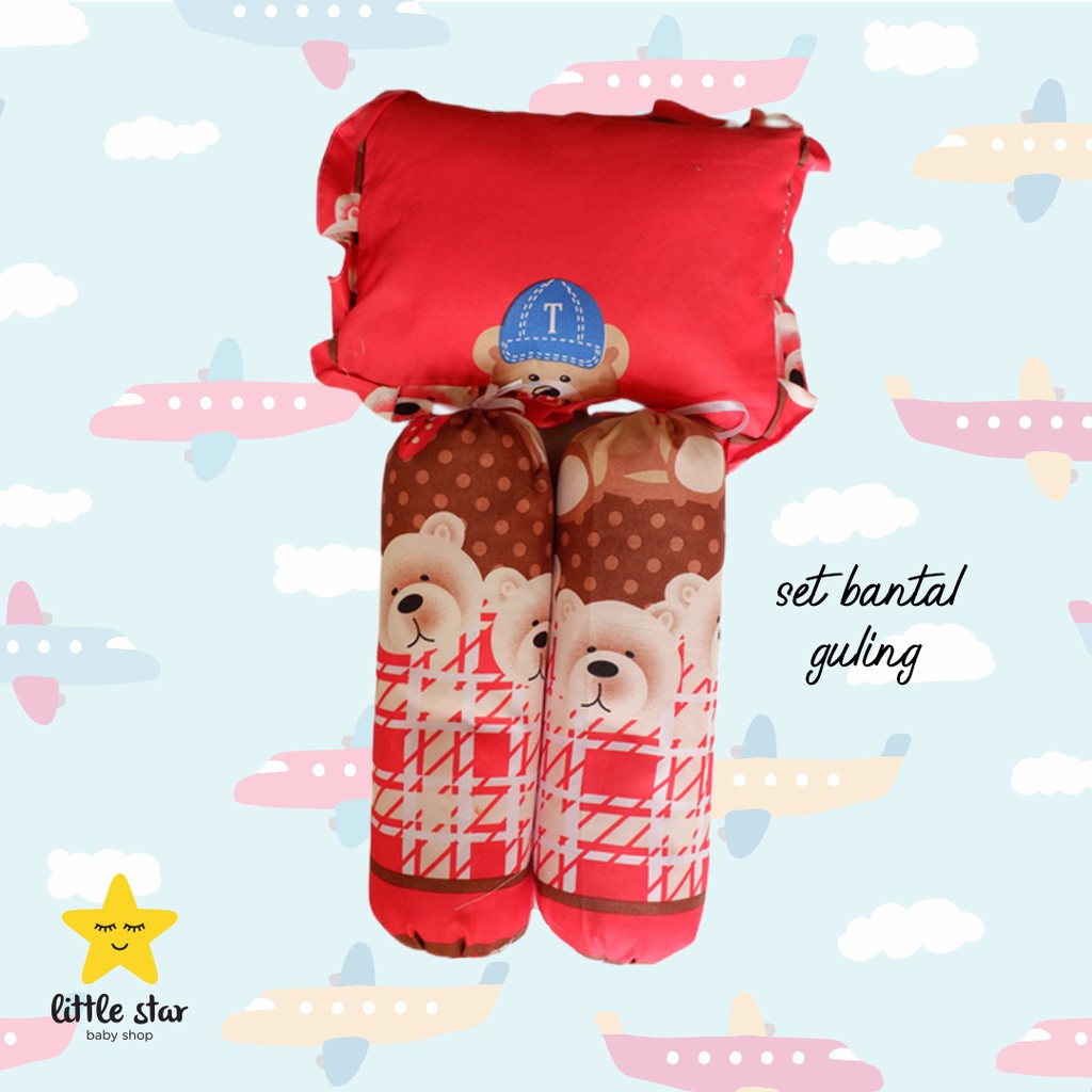 Set Bantal Guling Anak Bayi Cewek Cowok