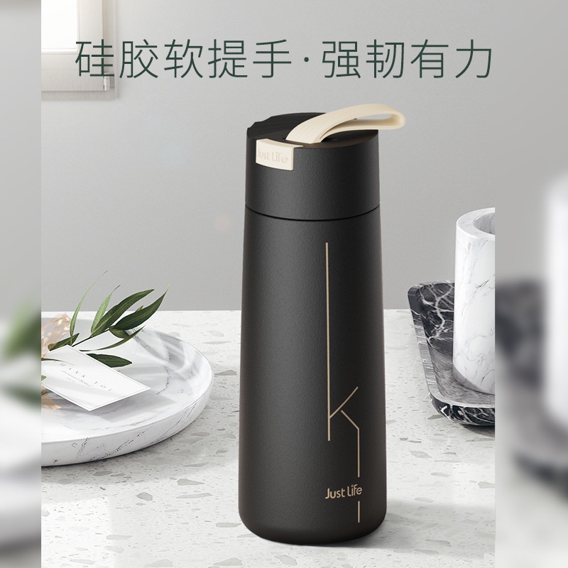 JL Botol Minum Gelas Termos Air Panas Kopi Es Teh Susu Thermos Mini Tumbler Lucu Anak Dewasa Aestethic Vacuum Flask Cute Gift Bottle Mug Stainless Steel - 350ml