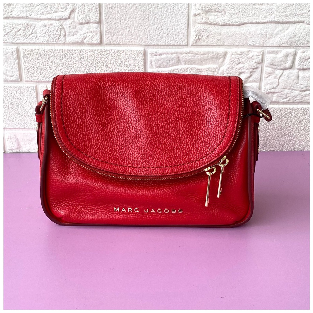 Tas Wanita Branded Marcc Jacobss MJ Groove Mini Messenger Bag 100% Original Hopestead Store