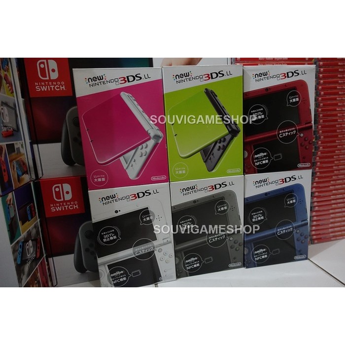 TERMURAH  PROMO MURAH  NEW 3DS LL / XL BNIB CFW LUMA PERMANEN + 64GB