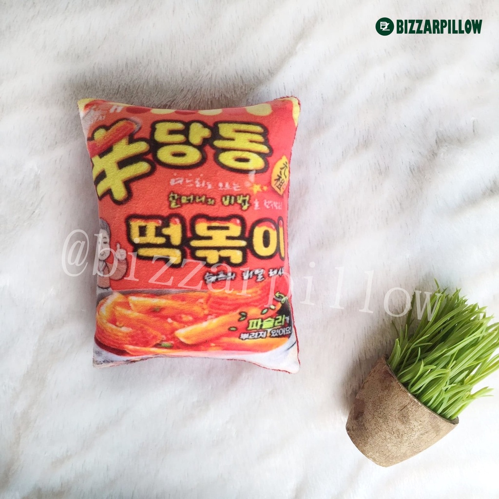 Bizzarpillow Bantal Snack Tempel Korea Custom Size S BZ193