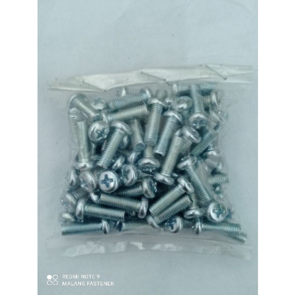 100 pcs baut obeng obengan m6x20/baut jp m6x20 baut kunci 10 obengan