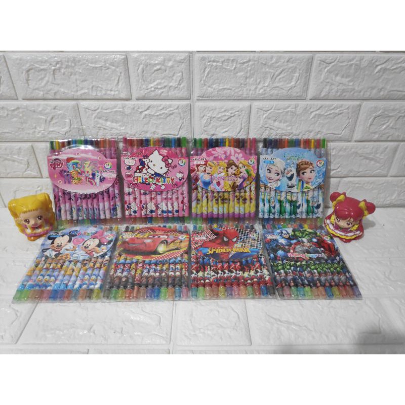 

Crayon puter berkarakter anak2