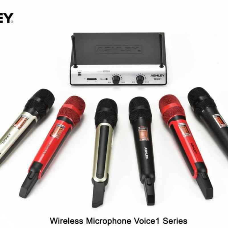 MICROPHONE WIRELESS ASHLEY VOICE 1 ORIGINAL GARANSI RESMI