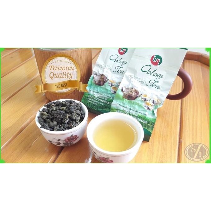 

[COD] TEH OOLONG HIJAU ORIGINAL ( TAIWAN QUALITY ) 80 Gram [COD]