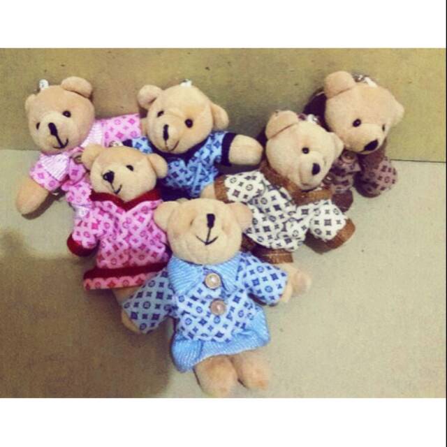 Gantungan kunci Teddy Bear LV / Gantungan Tas Teddy Bear