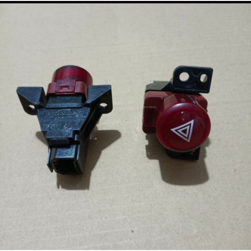 switch tombol saklar Hazard Honda jazz original