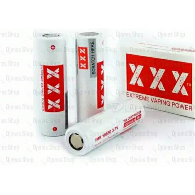 Baterai XXX Extreme Vaping Power 3000mAh 40A