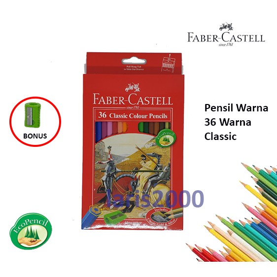 

Pensil Warna Faber Castell 36 Classic