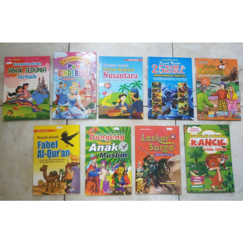 Buku Cerita Anak/Dongeng Anak/Cerita Islami
