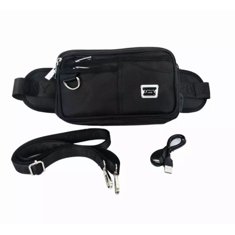 POLO DANNY Origional impor multi fungsi waistbag