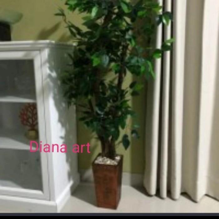 tanaman hias bonsai beringin jumbo/bonsai tiruan /tanaman plastik