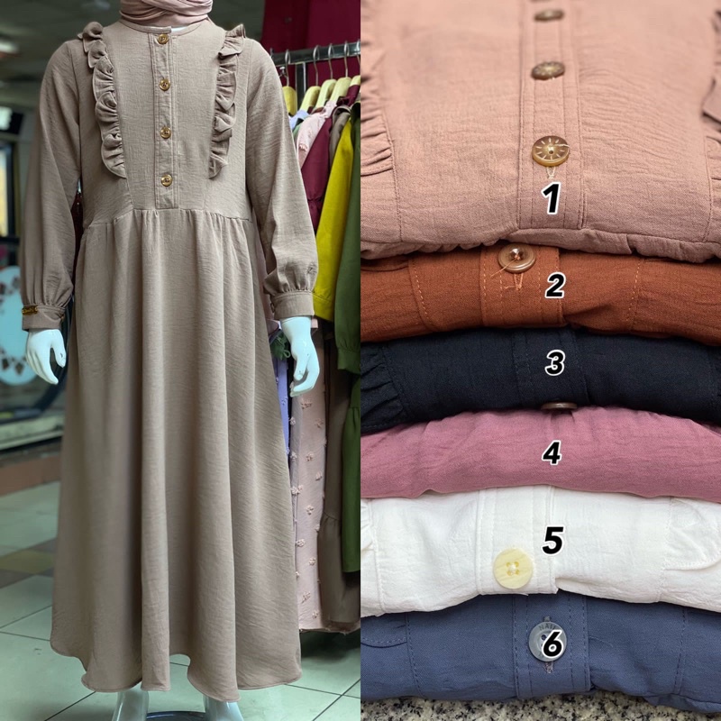 Olivia Mj Zifane kids Gamis premium anak Dress anak