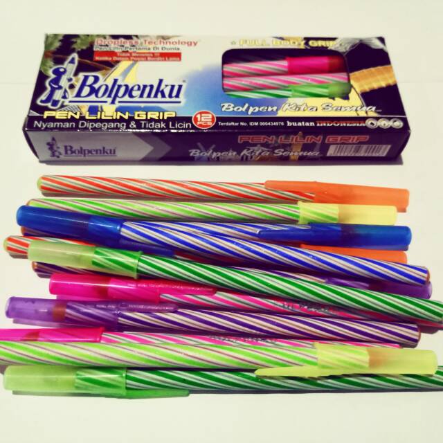 

Pen Lilin Body grip merk Bolpenku (1lsn)