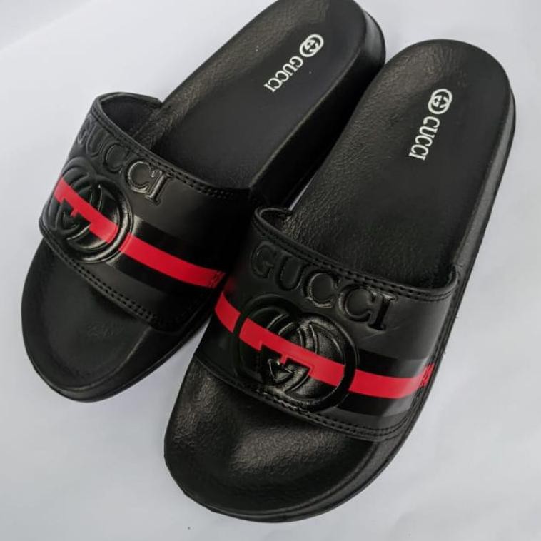 REALPICT PROMO Sandal GUCCI Sandal Slide Sandal Pria Sandal Terlaris BISA COD