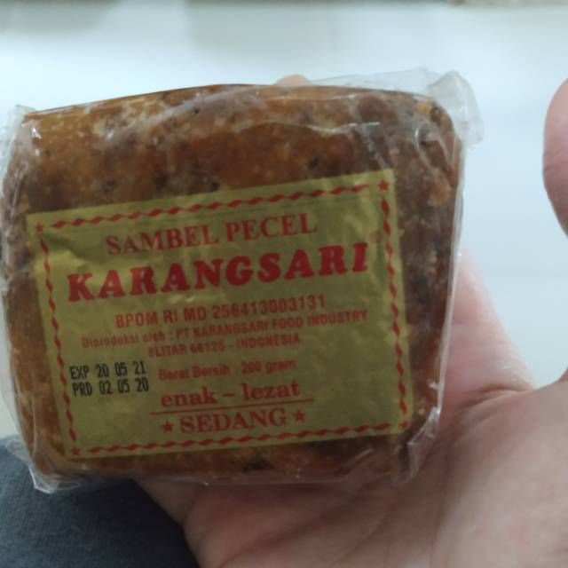 

BUMBU PECEL KACANG MERK KARANGSARI 200GR