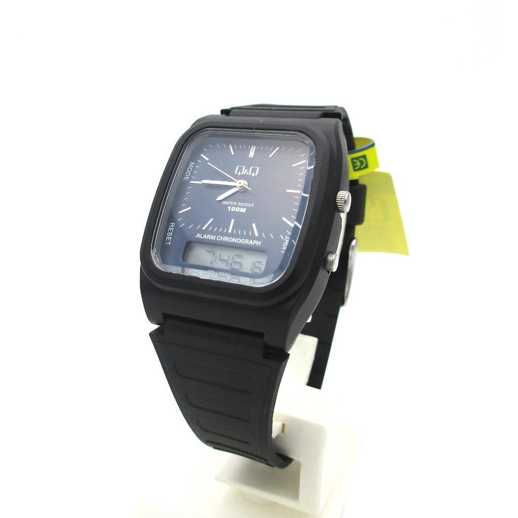 Q Q QnQ QQ Jam Tangan Model AW 48HE Karet GZ04J009Y Original Termurah