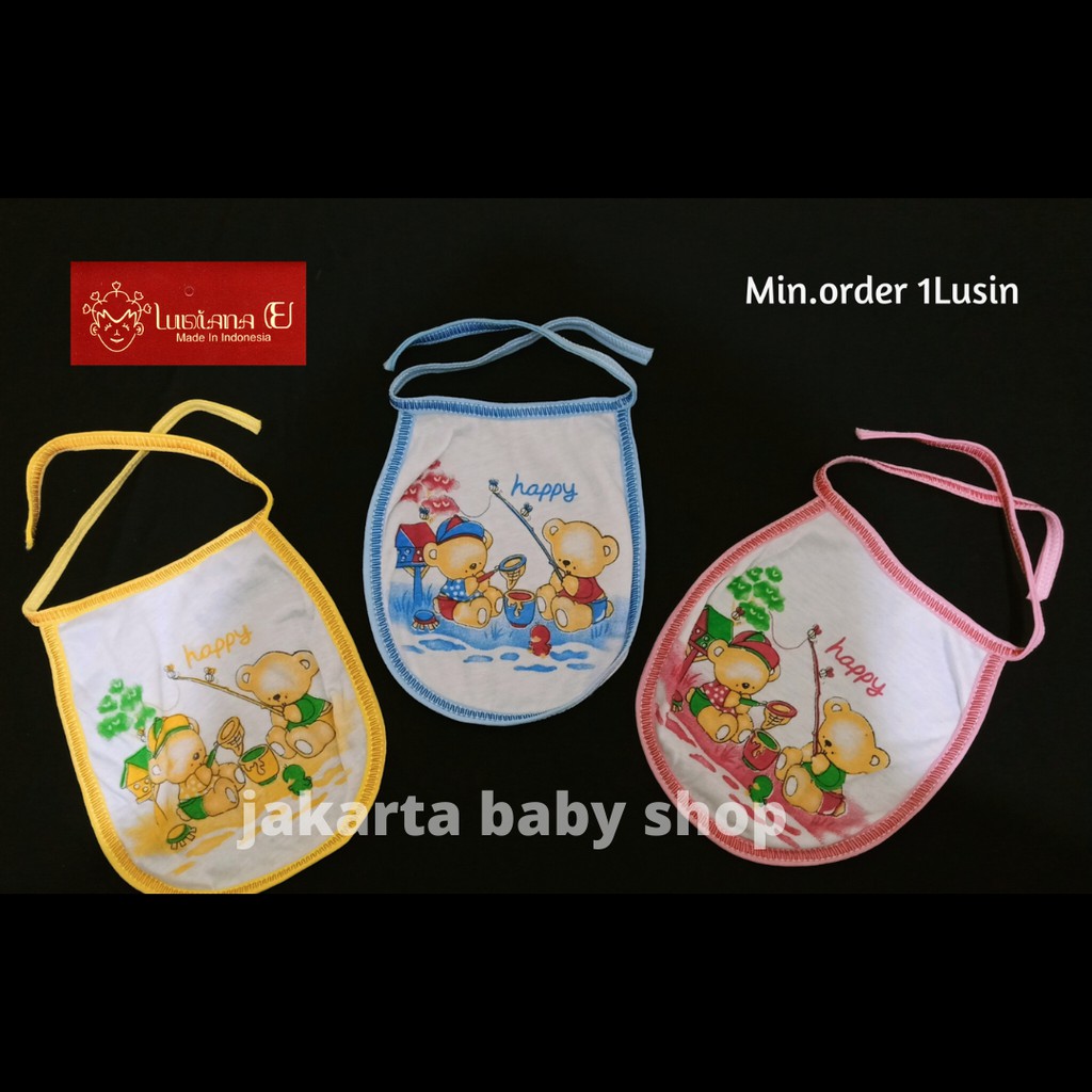 SLUBBER KATUN YOYO LUSIANA E / CELEMEK MAKAN BAYI LUSIANA E 773001