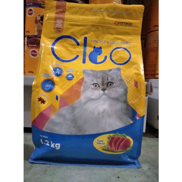 Makanan Kucing Cleo Tuna Flavor 1,2kg