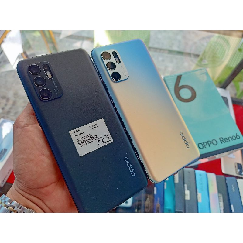 OPPO RENO 6 RAM 8GB/128GB SECOND MULUS NO MINUS