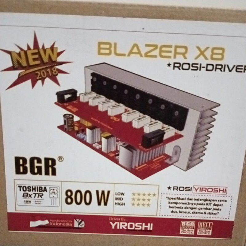 Power Blazer Yiroshi X8 800Watt Toshiba