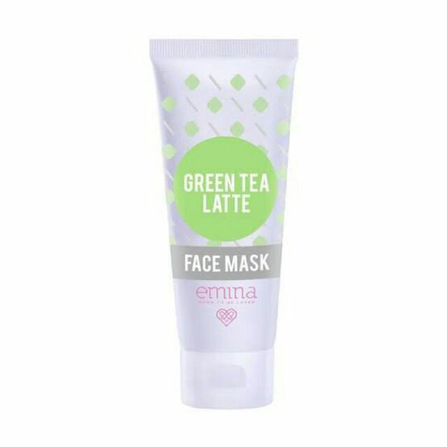 Emina Greentea latte face mask