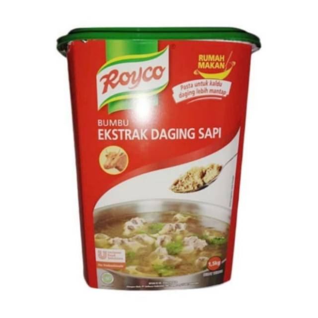 

Royco Bumbu Ekstrak Daging Sapi 1,5kg