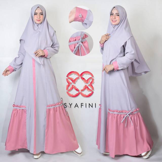 gamis dewasa fit to L moscrepe premium
