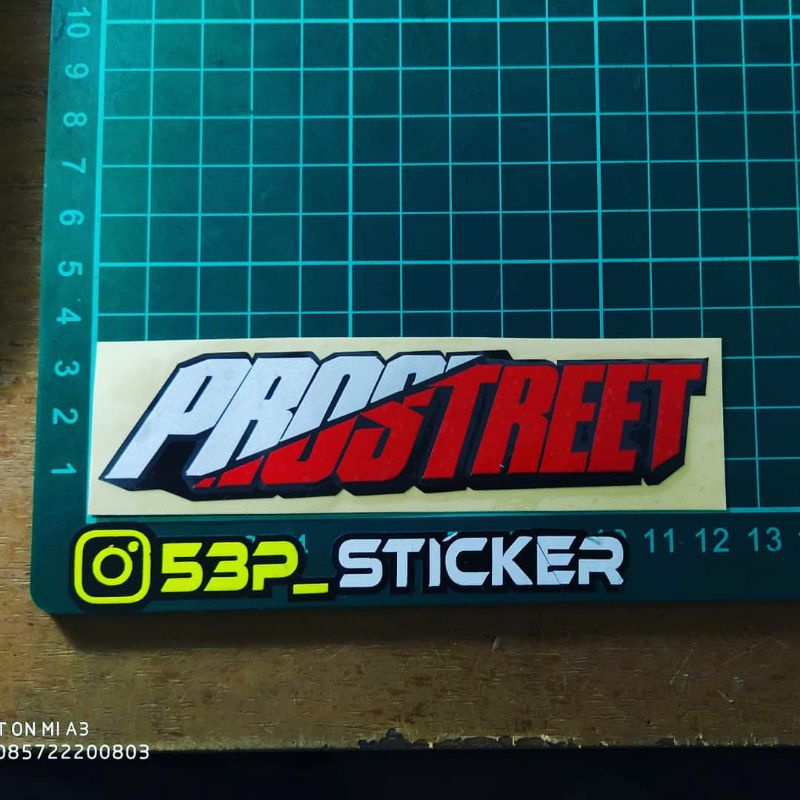 

Sticker Cutting Prostreet isi 1 pcs