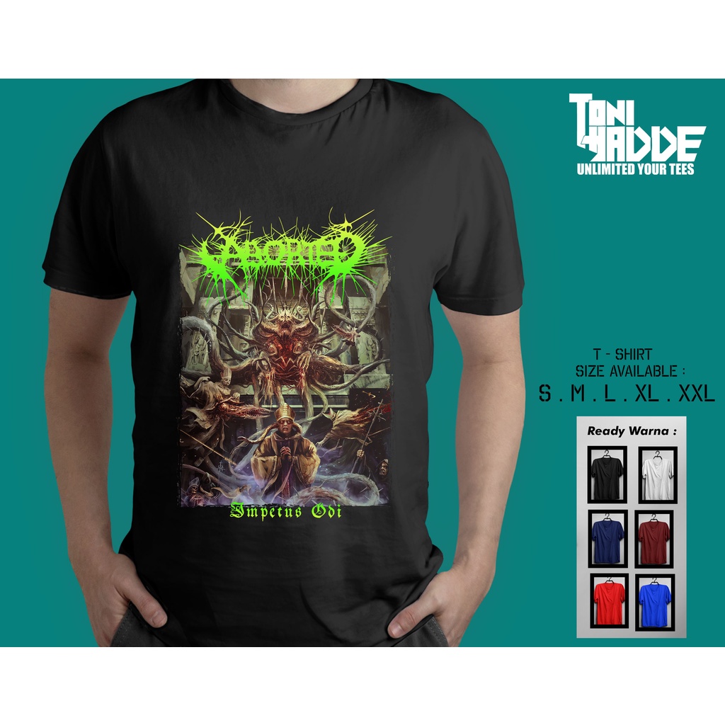 Kaos ABORTED impetus / Band ABORTED / Kaos Music Band Rock Metal