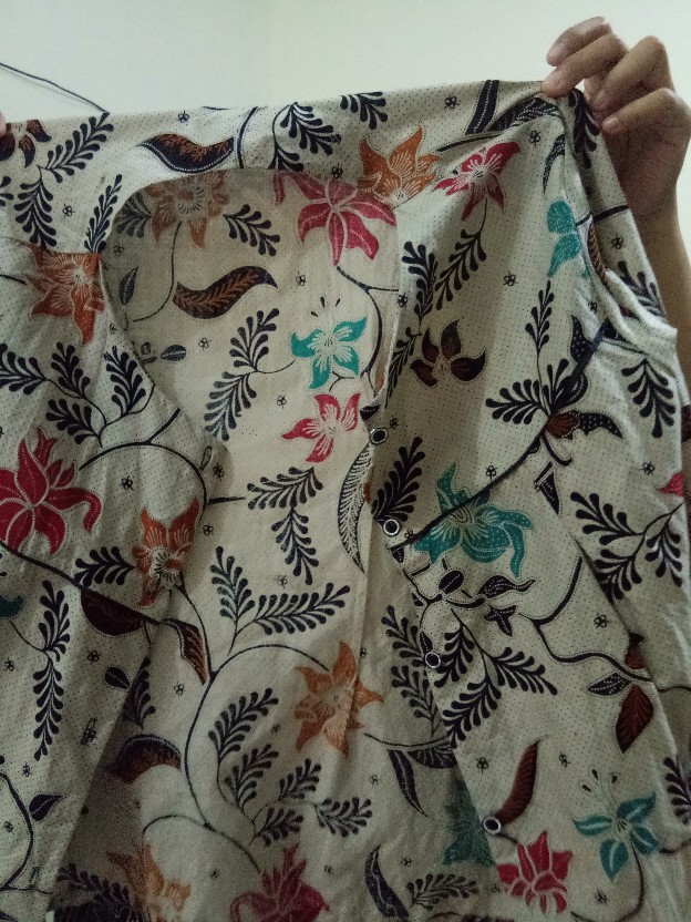 Batik Wanita Atasan Blouse Modern Terbaru Kode 2020112 Juminten Peplum Batik Dua Putri