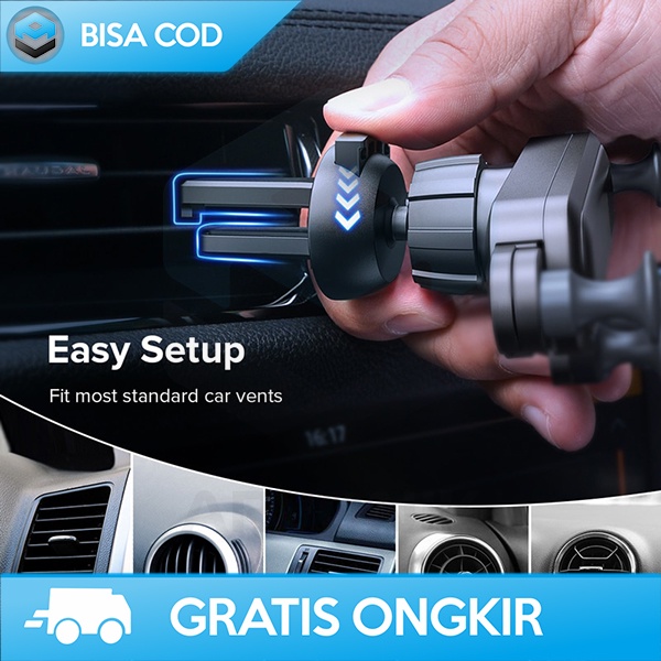 HOLDER SMARTPHONE BRACKET MOBIL LUXURY AIR VENT GRAVITY BY INIU R11