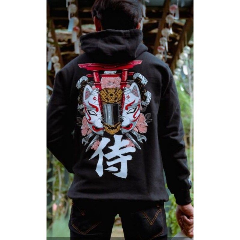 HOODIE PROSTREET KITSUNE ORIGINAL NEW