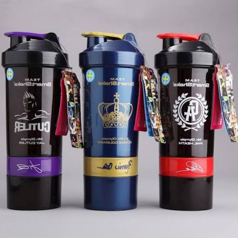 SMART SHAKER SIGNATURE SERIES 100% ORIGINAL JAY CUTLER RONNIE COLEMAN PHIL HEATH BOTOL MINUM