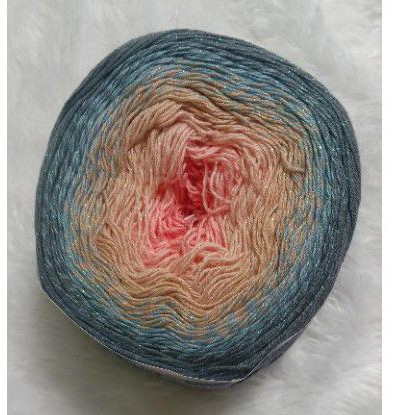 Benang rajut import Yarnart flower moonlight 3262