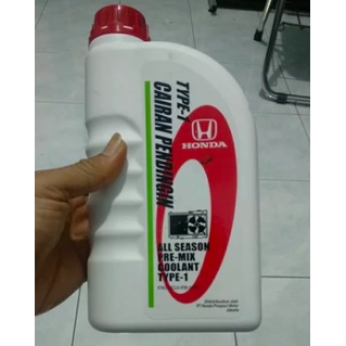Coolant - Cairan Pendingin Air Radiator Type-1 Warna Hijau Mobil Honda Brio Mobilio Jazz RS City Civ