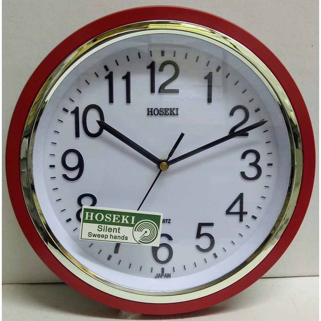 Jam Dinding Minimalis / Wall Clock Hoseki H-9403