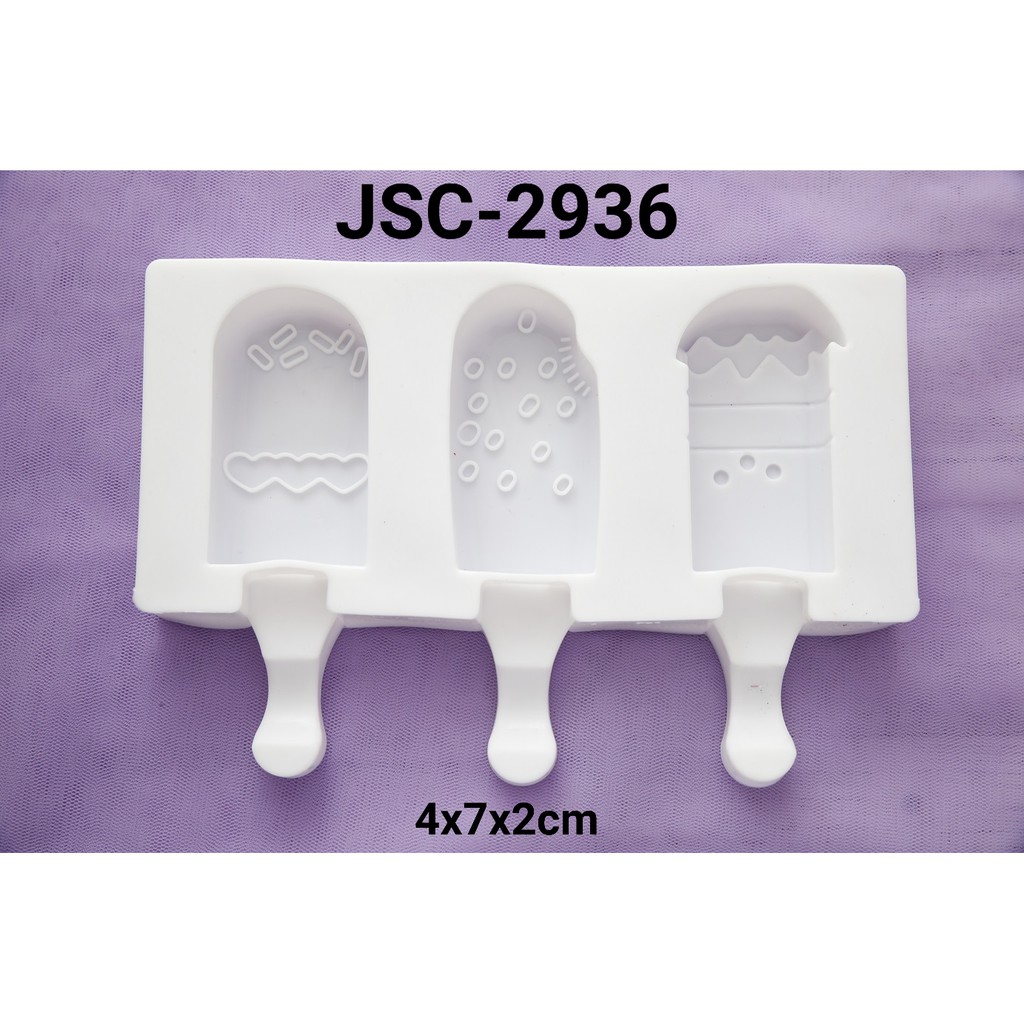 Jual Murah Jsc-2936 Cetakan Silikon Pudding Coklat Lolipop Ice Cream Es Krim MljdB1HBdwMjL