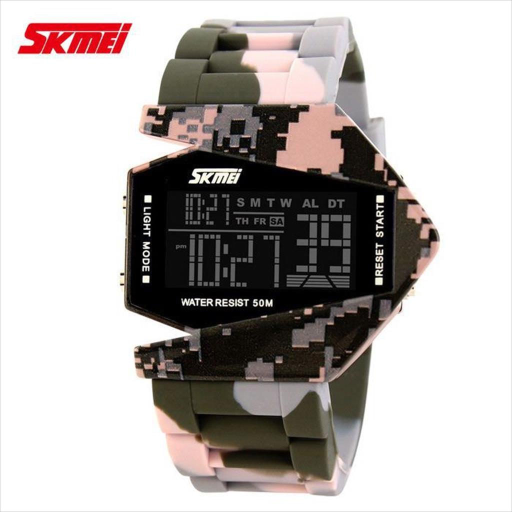 Jam Tangan Pria / Anak / SKMEI 0817 / Jam Tangan Pesawat LED Original / SKMEI