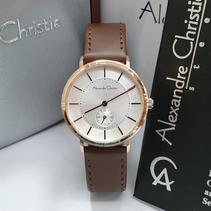 ALEXANDRE CHRISTIE AC 8493 AC8493 WANITA LEATHER ORIGINAL