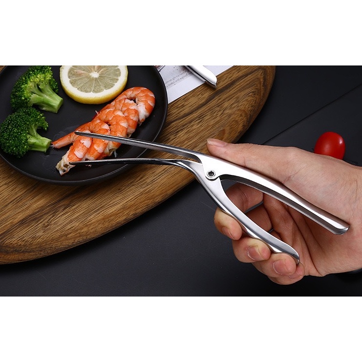 Alat pengupas cangkang kulit udang stainless steel