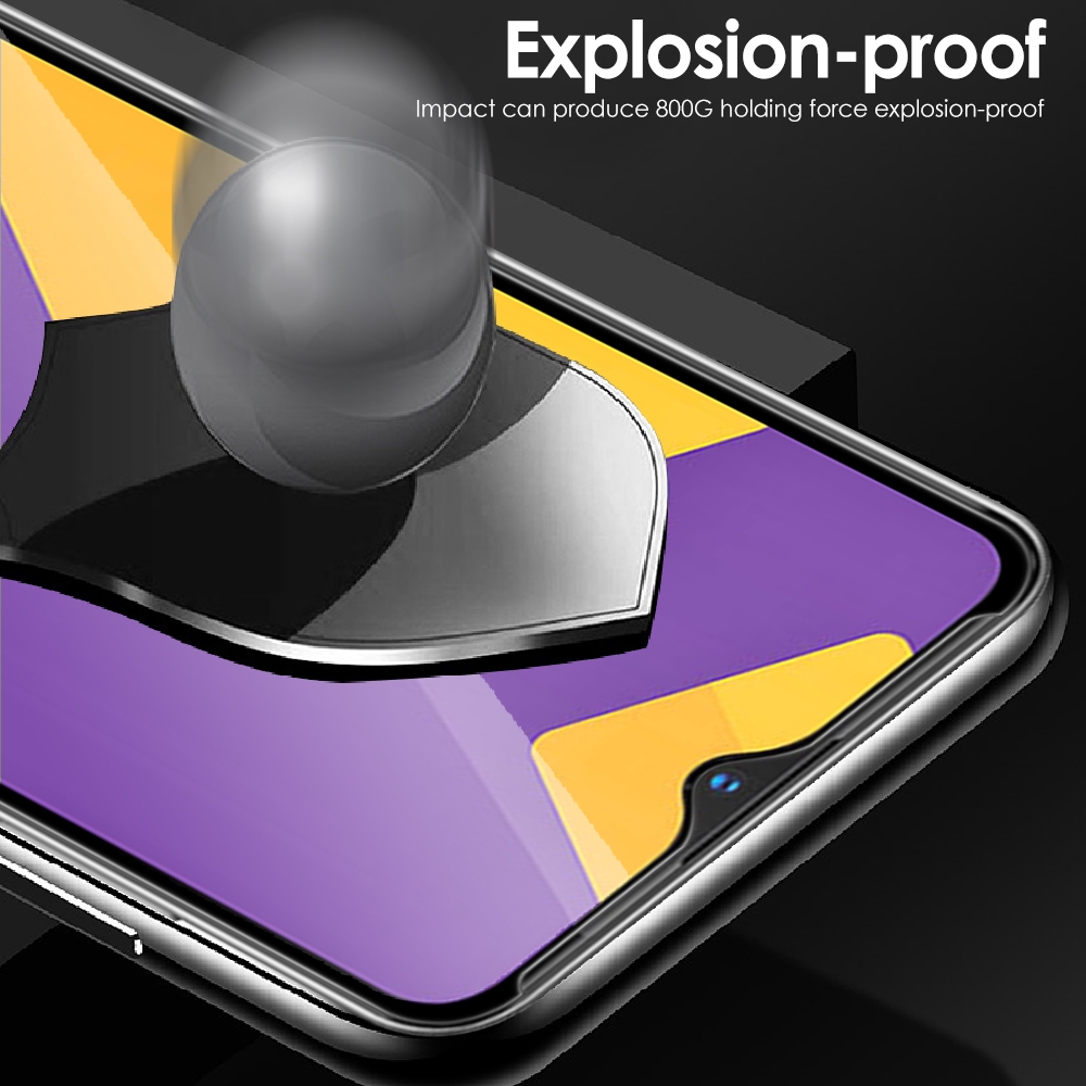 Pelindung Layar Tempered Glass 9D HD 9H Untuk Vivo Y11 Y19 Y17 Y15 Y12 Y91C Y95 Y85 Y81 Y73 Y71 Y51 Y66 2019 V17 V15 V11 V11i V7 S1 Pro Plus