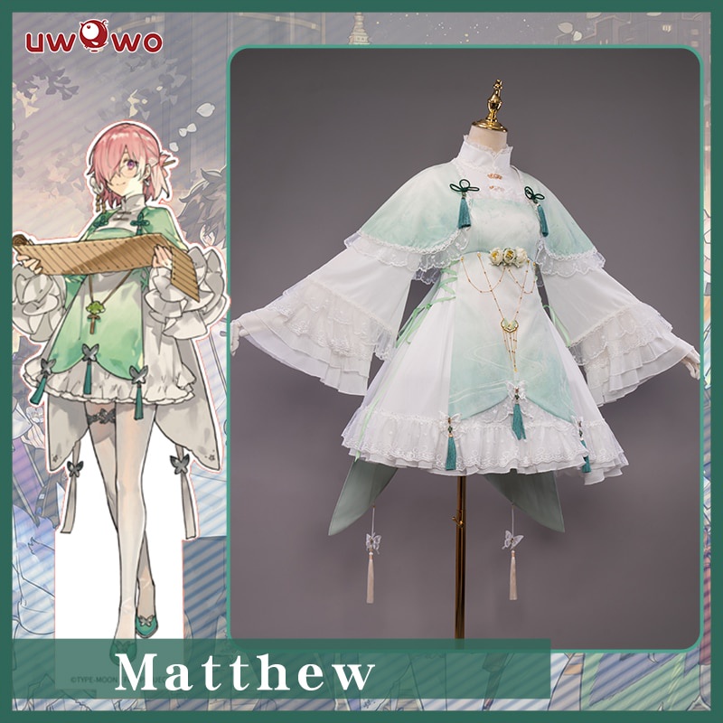 PREORDER UWOWO Anime Fate Grand Order Matthew  Costume Cosplay For Women Dress Outfit  For Girl Hall
